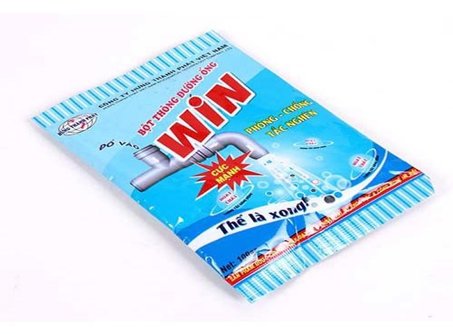 Giải quy&ecirc;́t v&acirc;́n đ&ecirc;̀ tắc nghẽn với bột th&ocirc;ng c&ocirc;́ng thoát nước Win của Th&aacute;i Lan